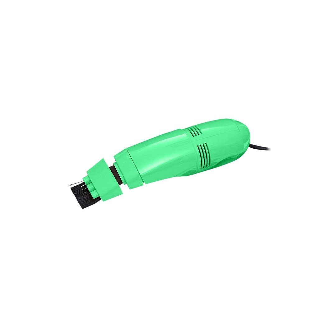

Kreativer USB -tastatur -staubsauger Tragbarer Mini Handheld USB Vakuumreiniger Tastaturreiniger - Grün