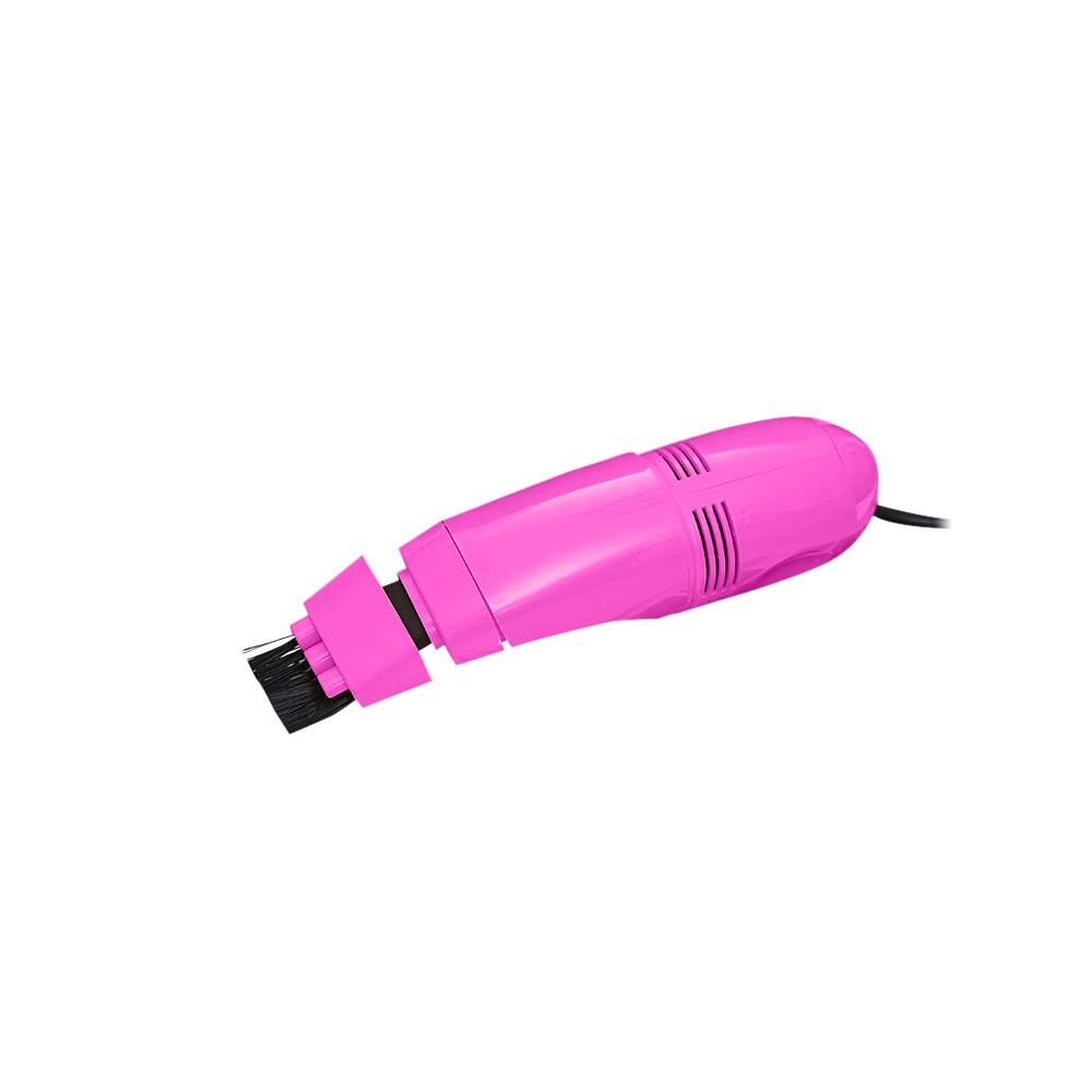 

Kreativer USB -tastatur -staubsauger Tragbarer Mini Handheld USB Vakuumreiniger Tastaturreiniger - Rose