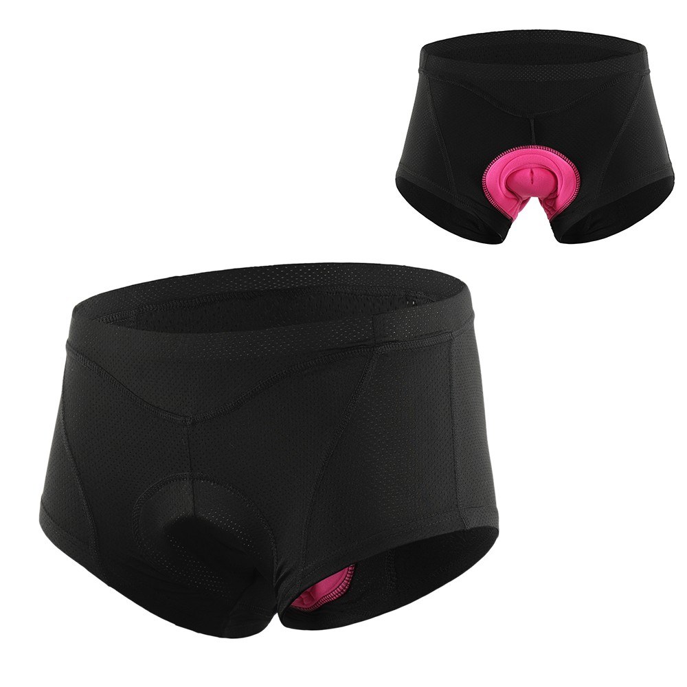 

Fahrradunterwäsche 3D Gelpolsterreiche Fahrrad-Slip Für Frauen - Schwarz / M.