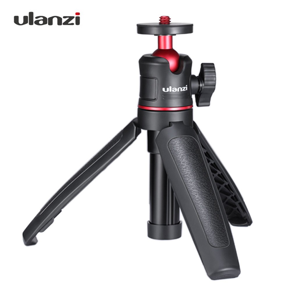 

Ulanzi MT-08 Mini Erweiterbarer Desktop-Stativ-Handheld-Halterung-Ständer Mit Flexibler Kugelkopfschraube - Schwarz