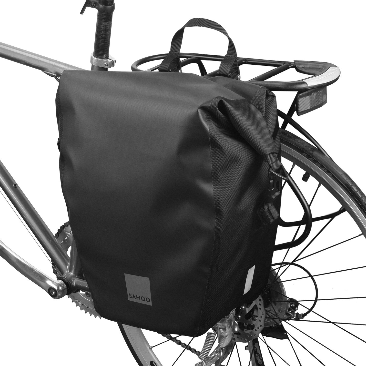 

Sahoo Durable Wasserbeständig Radkofferraum Fahrrad Hinterrad Rack Fahrrad Reisetasche - 20l.