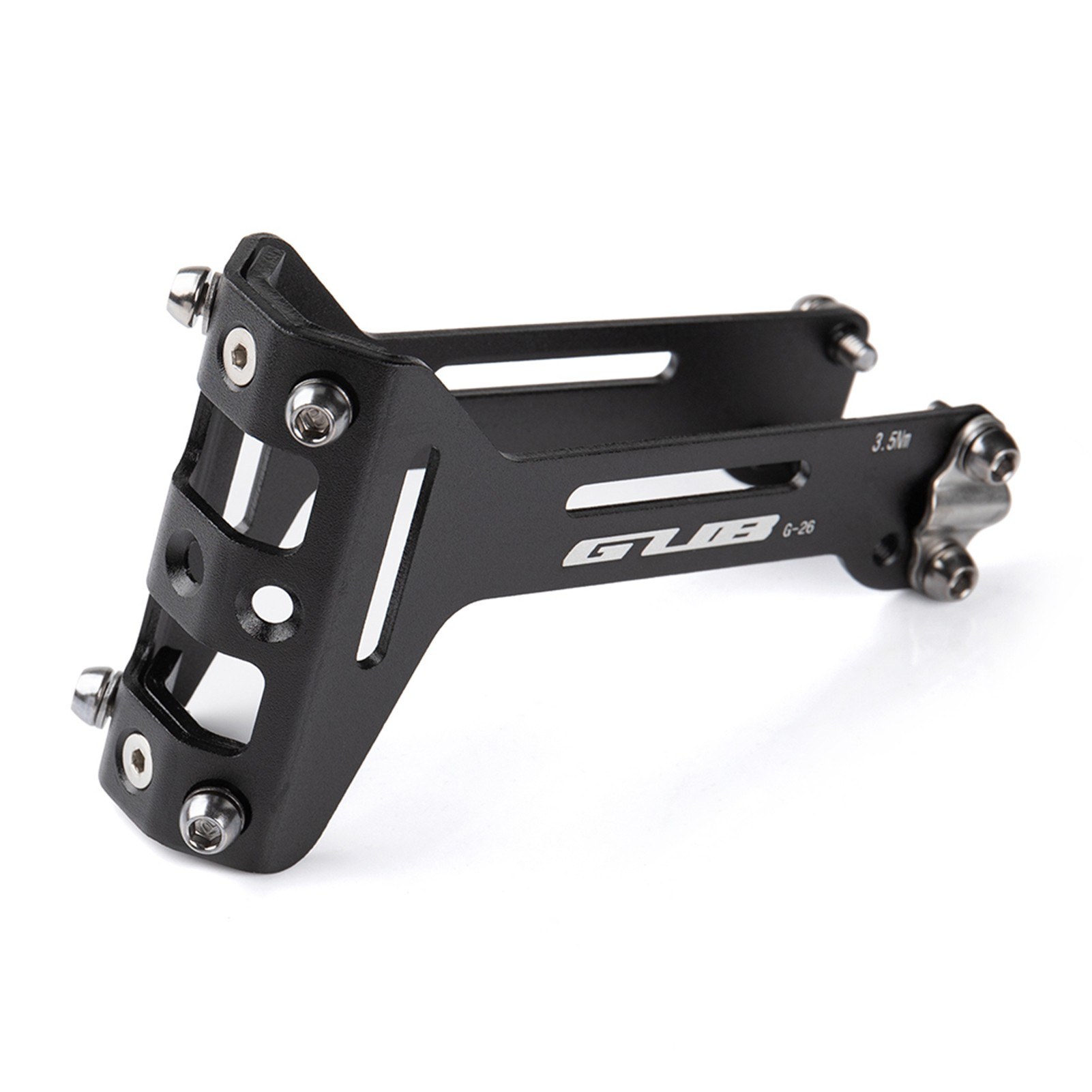 

GUB Bicycle Double Water Bottle Cage Adapter Cycling Bottle Cage Holder Mount Clip