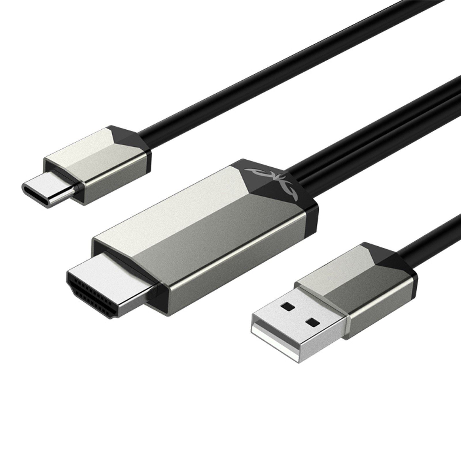 

Mirachreen TC02 Type C К HD-видео-кабелю USB C К Кабелю HDTV UHD 4K Зеркальный USB Для MacBook Pro 2020/2019 / IPad Pro / MacBook Air 2020 / Chromebook Piixel / Samsung S20 / Huawei Mate 30
