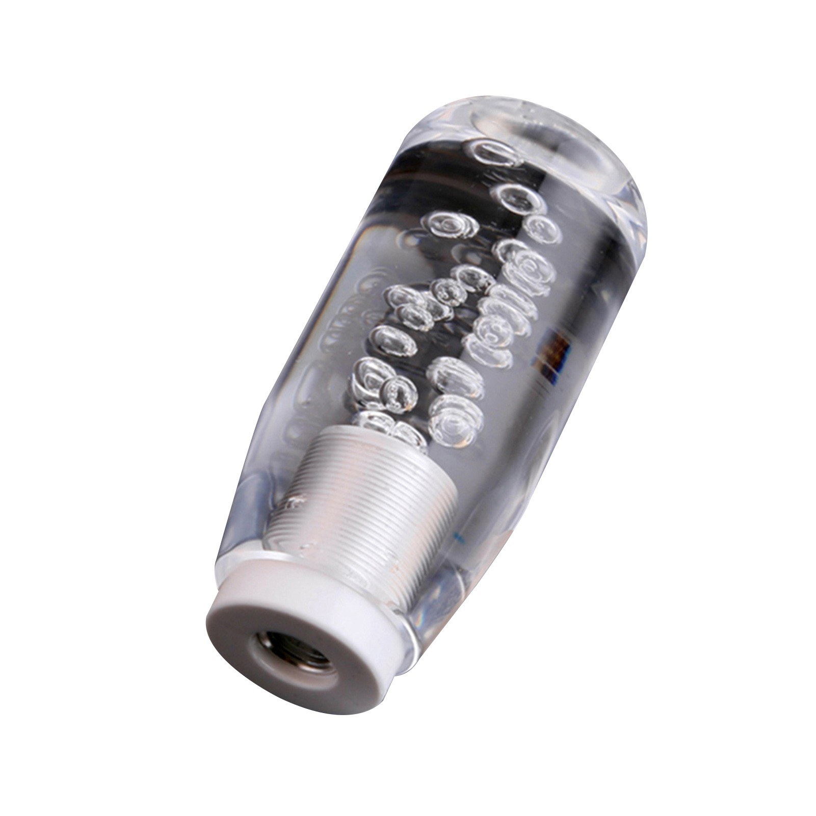 

LED-licht RGB-Schaltknopf-Stick-Kristall Transparent-Blasen-Gang-Multicolor-Gradient-Schaltknopf Universal - 10 Cm