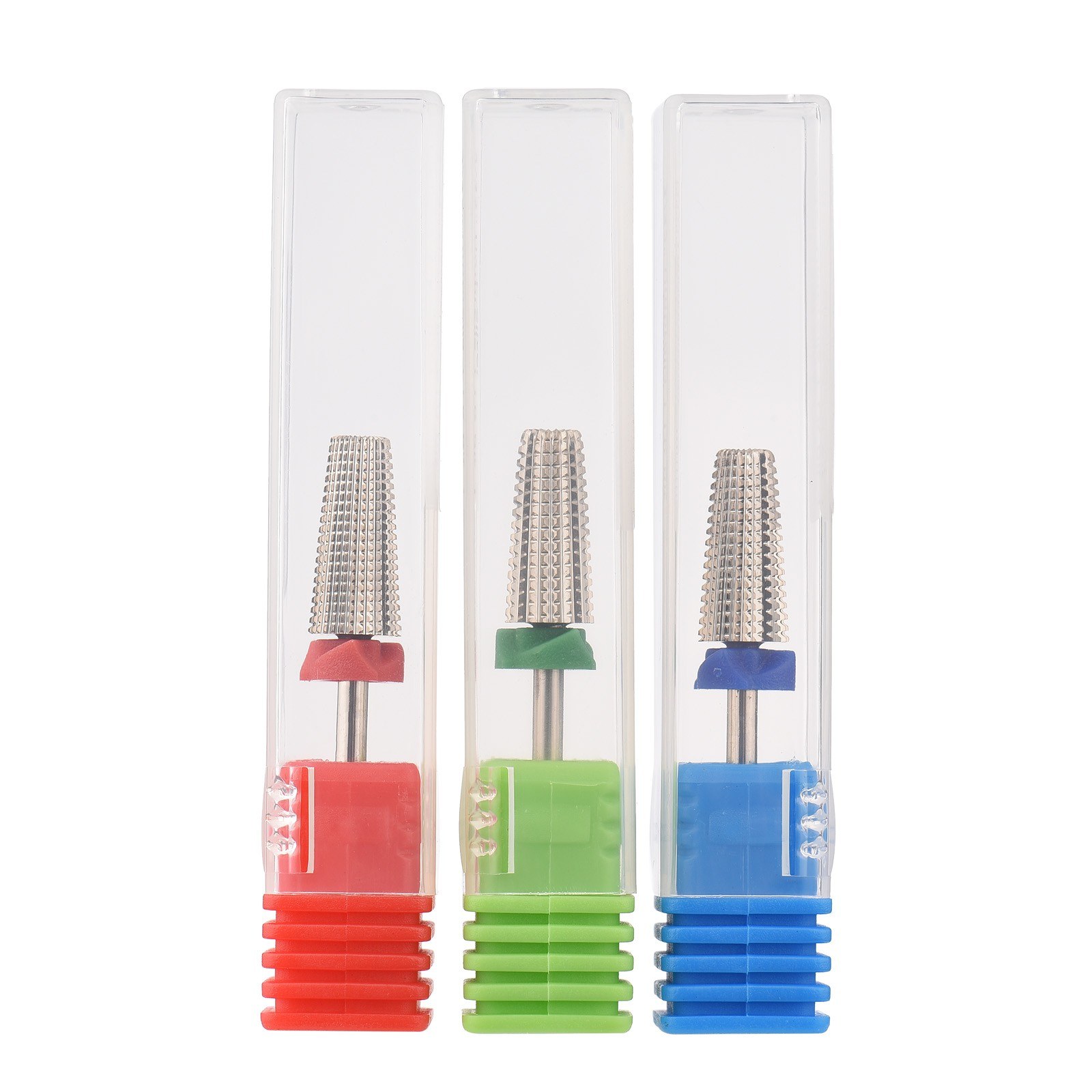 

3pcs/set Drile Bit Bit Bit Set Citceal Gelicle Hail Gel Удаление Электрическое Наборочное Набор Для Замены Ногтей. - Серебро/тип 3