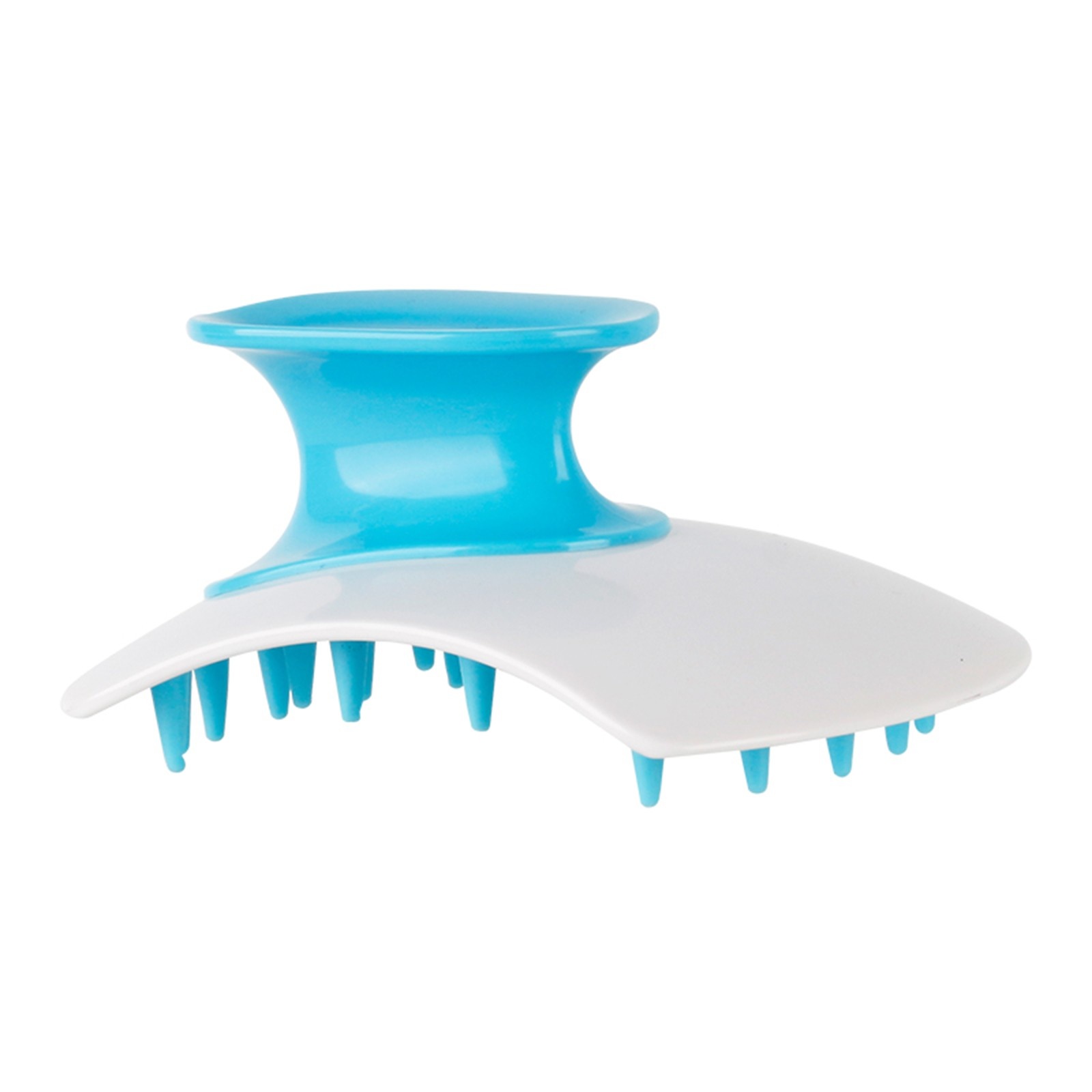 

Silikon Shampoo Pinsel Kopfhaut Massagebast - Blau