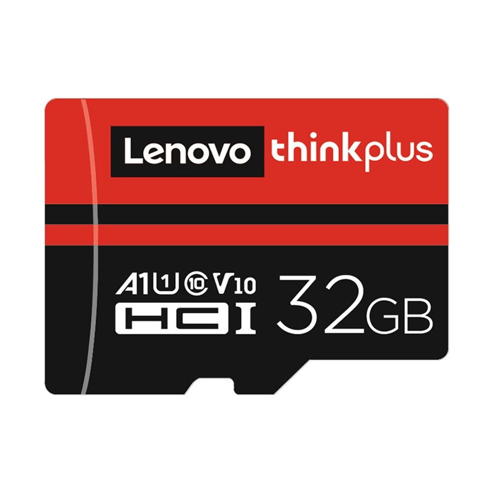 

LENOVO THINKPLUS TF102 TF Memory Card 32GB Up to 90MB/s, A1 U3 C10 V30 High-speed Micro SD Card for Dash Cam Security Monitoring - 32GB