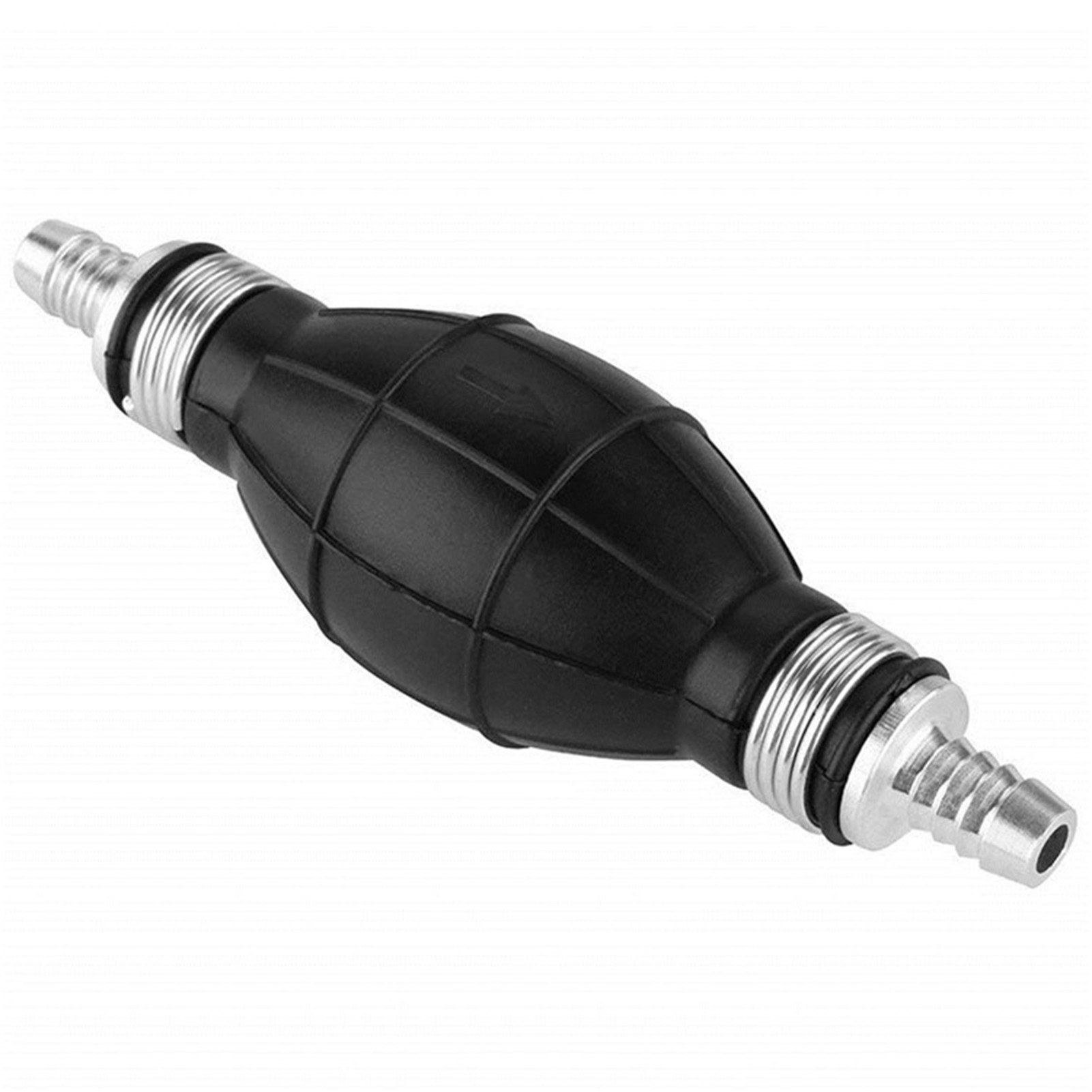 Multi-Use Siphon Fuel Transfer Pump Kit Fuel Hand Pump for Gas Oil Diesel Water with Oil Extractor + PVC Hose + Hose Retainer Clip + Shut-Off Clip + B