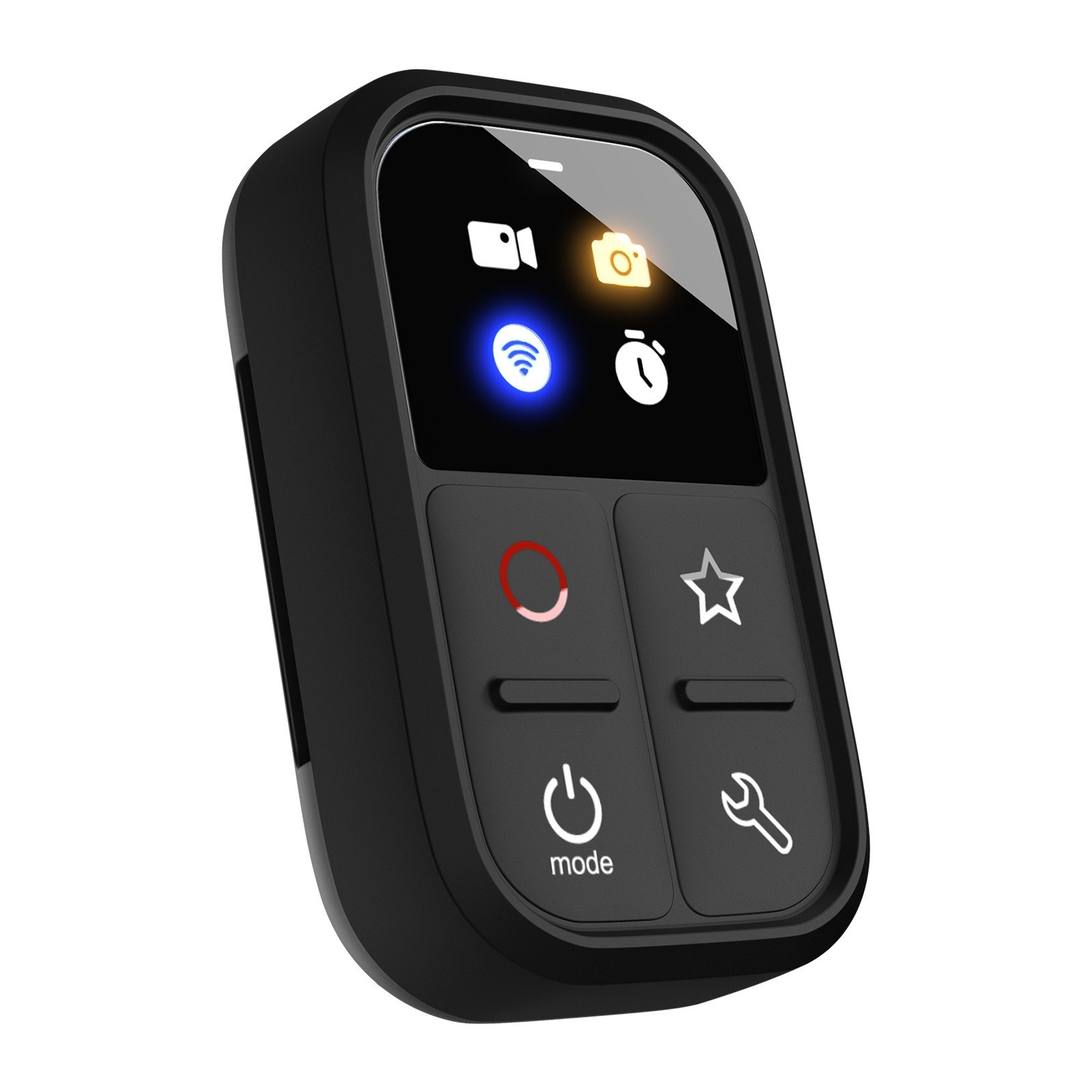 Smart Wireless Remote Control for GoPro Hero 10 9 8 Max Replacement Parts Remote with Colorful LED Screen Built-in Battery Support Control Distance
