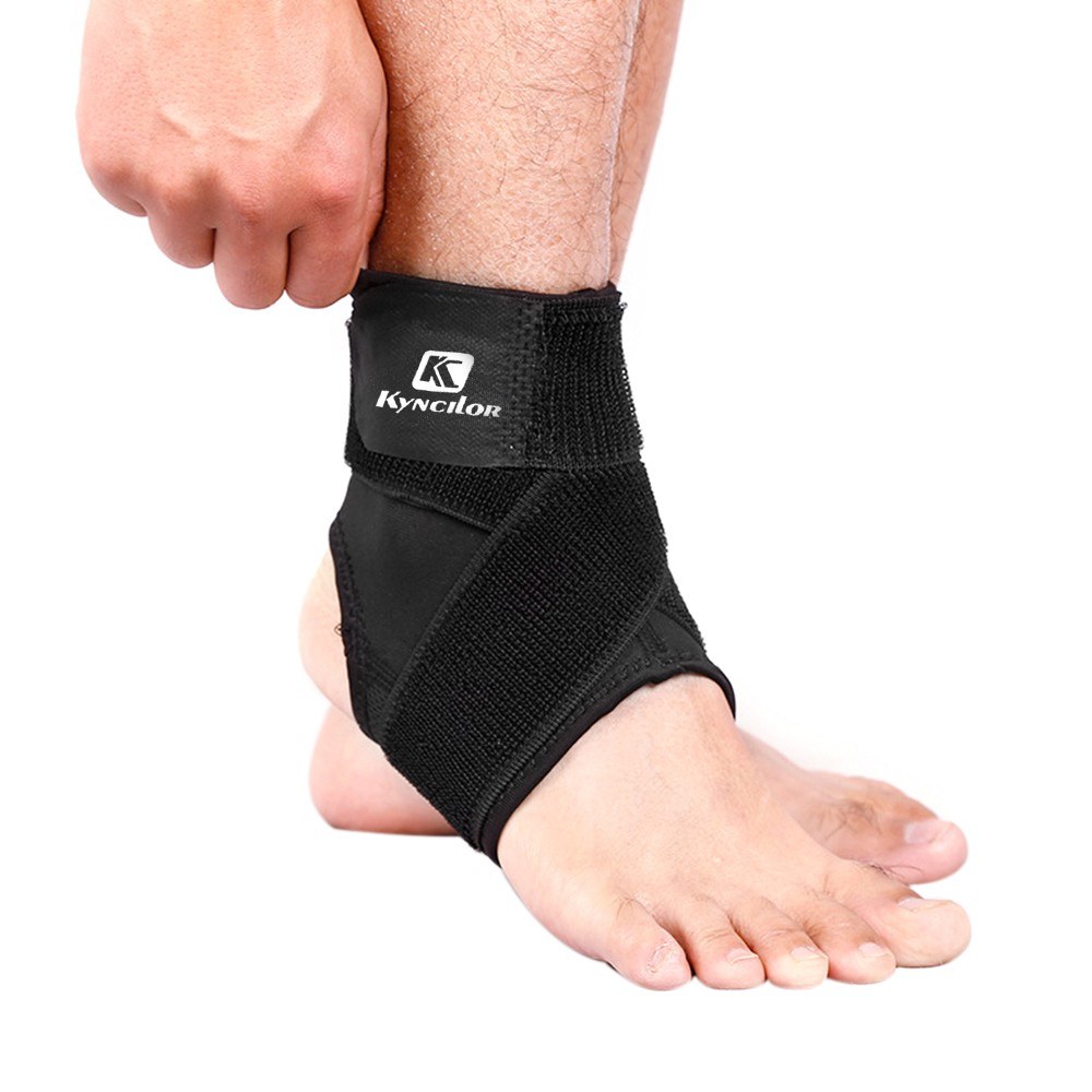 

Kyncilor Elastic Knöchelunterstützung Good Protection Sports Equipment Safety Basketball -Knöchelspeicher - Schwarz // S