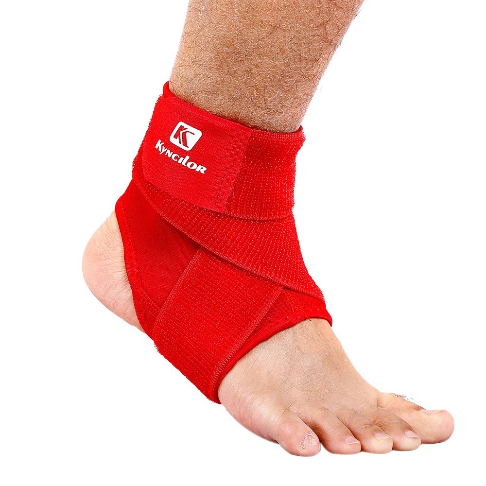 

Kyncilor Elastic Knöchelunterstützung Good Protection Sports Equipment Safety Basketball -Knöchelspeicher - Rot // L