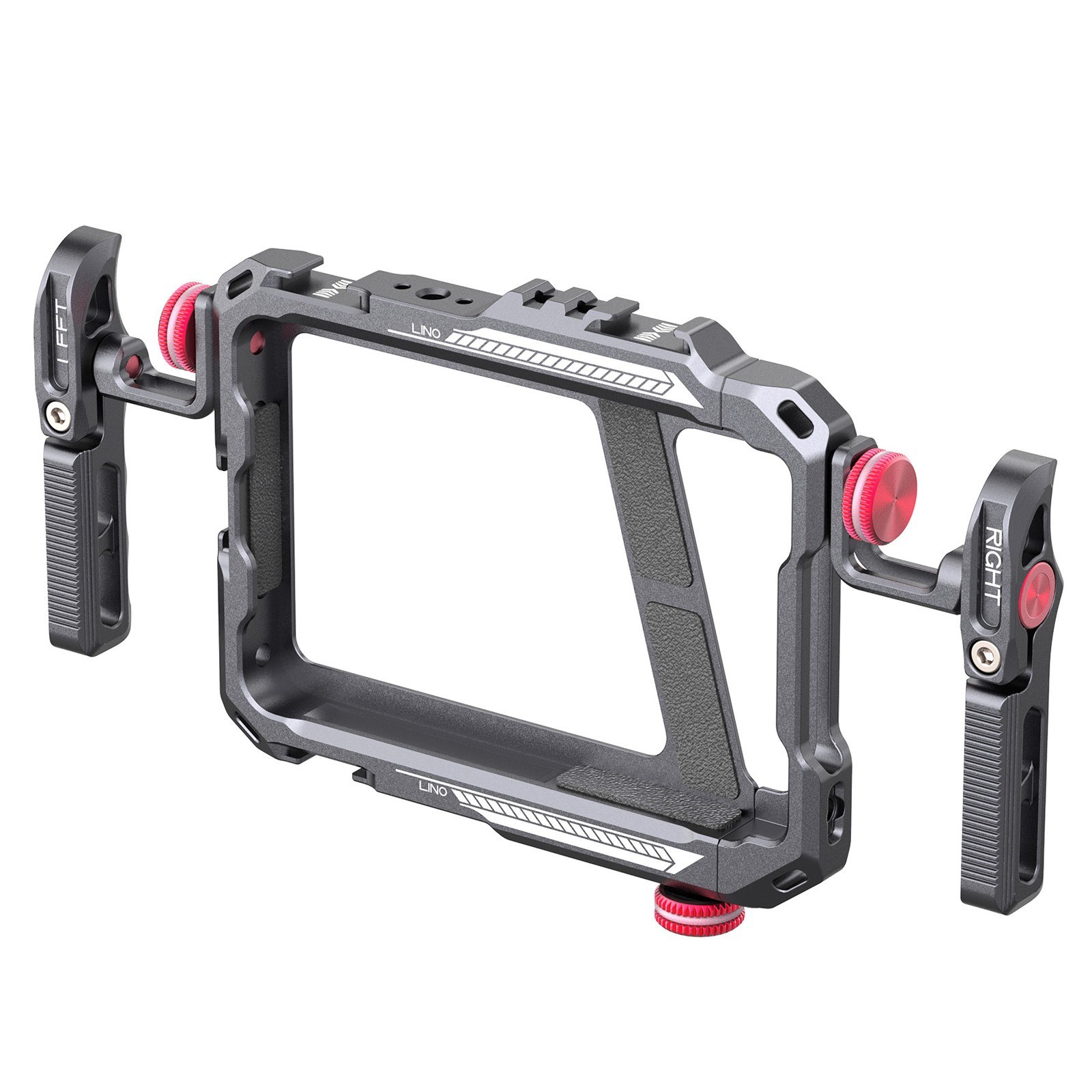 

ULANZI LINO For iPhone 13 mini/ 13 Pro Max / X Smartphone Video Rig Metal Phone Cage Aluminum Alloy Dual Handles with 1/4 Inch Screw Holes Cold Shoe Mount Rrri Locating Hole Replacement, iPhone 13 mini