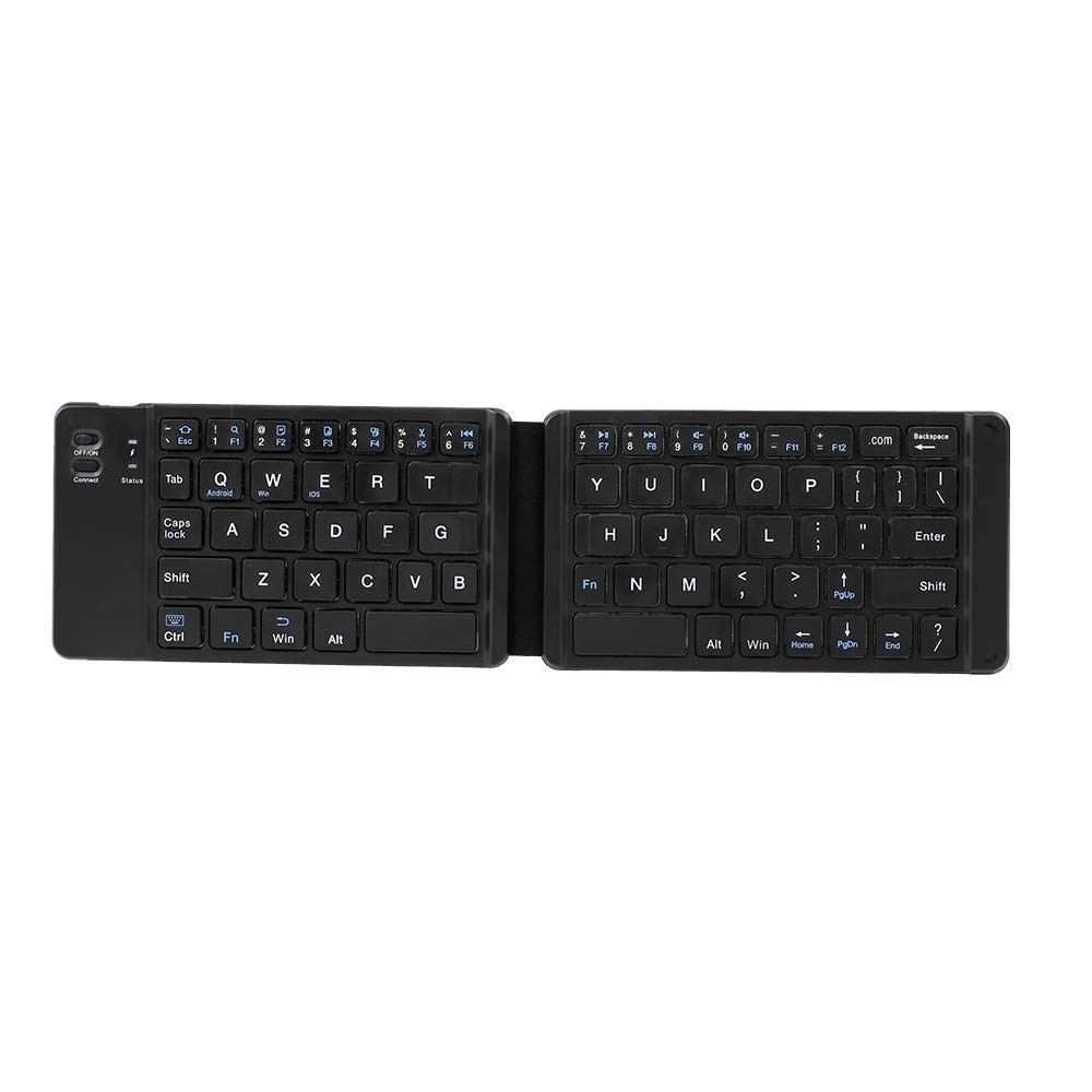 

Klapptastatur-tastatur-schertschalter Bluetooth-tastaturkompatibel Mit Ios / Android / Windows -geräte - Schwarz