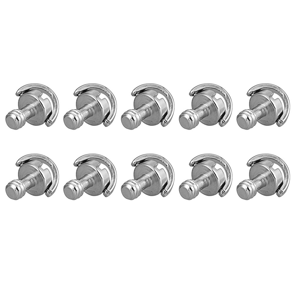 

1 / 4 "-20 D Welle D-ring Montageschraube Adapter Stativ Monopod Schnellablösungsschild Kamera Befestigungsschraube - 10pcs